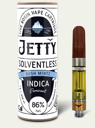 Jetty Cart Solventless on display